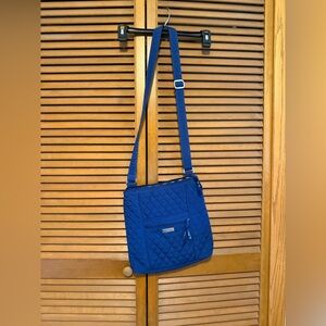 Vera Bradley Blue Quilted Crossbody Bag